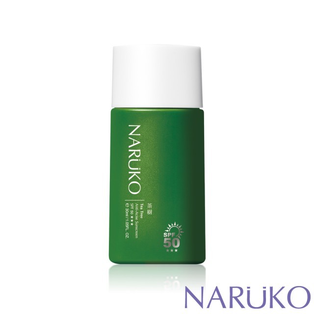 [NARUKO] Tea Tree Anti-Acne Oil Control Tinted Sunscreen SPF50+++ 30ml NEW