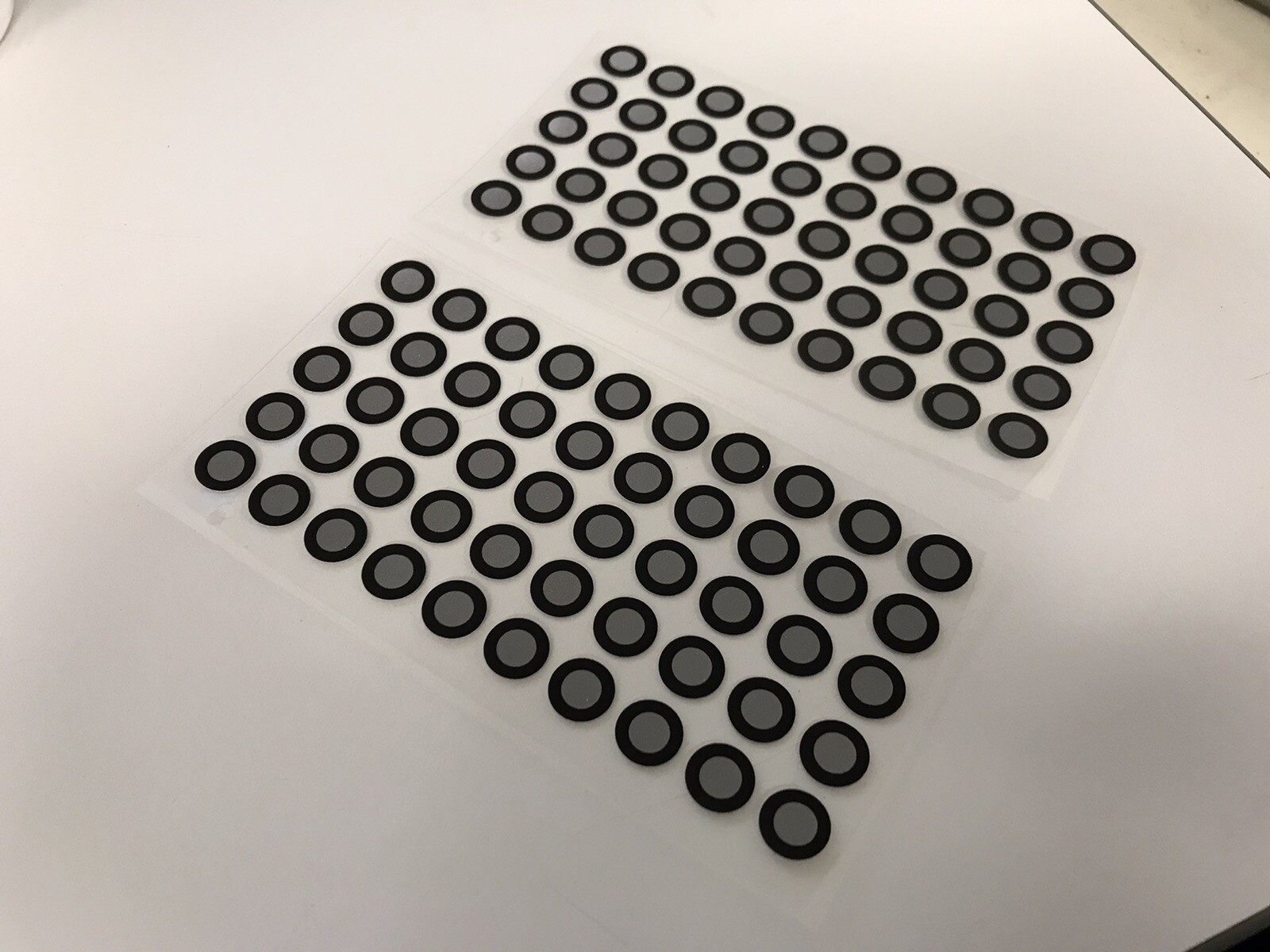 200 x 3d Scanner Scanning Marker Dot 10mm width, 6mm reflective