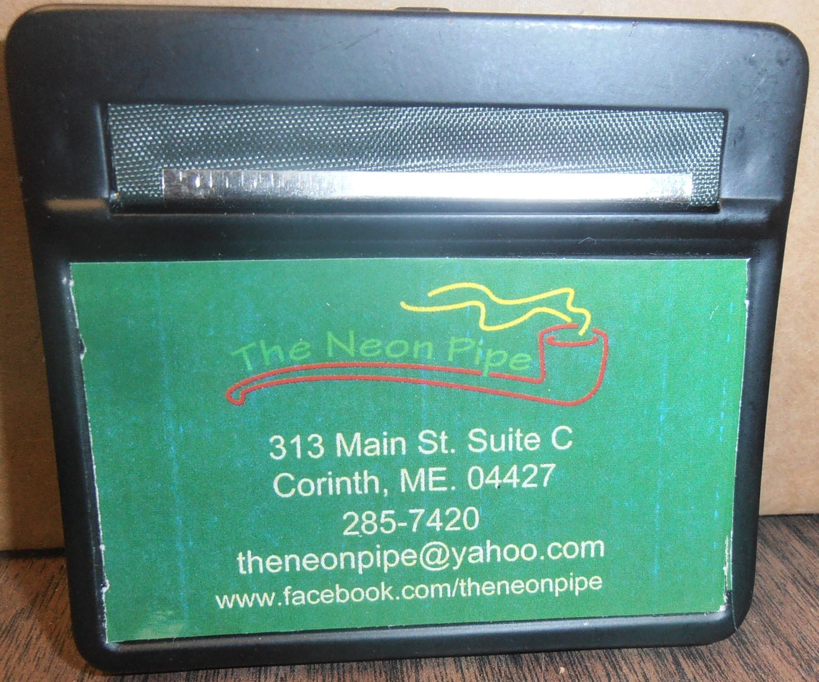 Lot of 12, Your Design/Logo, 70mm Black Metal Cigarette Rolling Machines, NEW