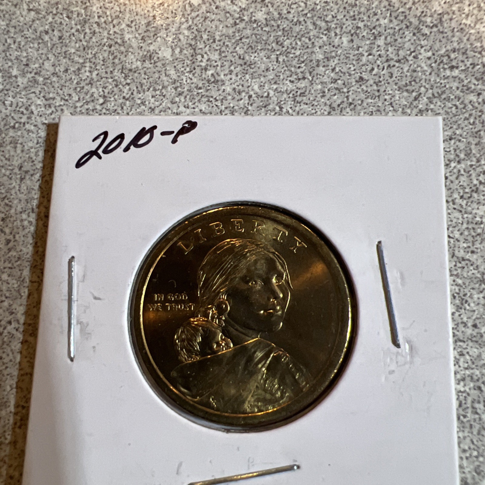 2010 P Native American Sacagawea Dollar