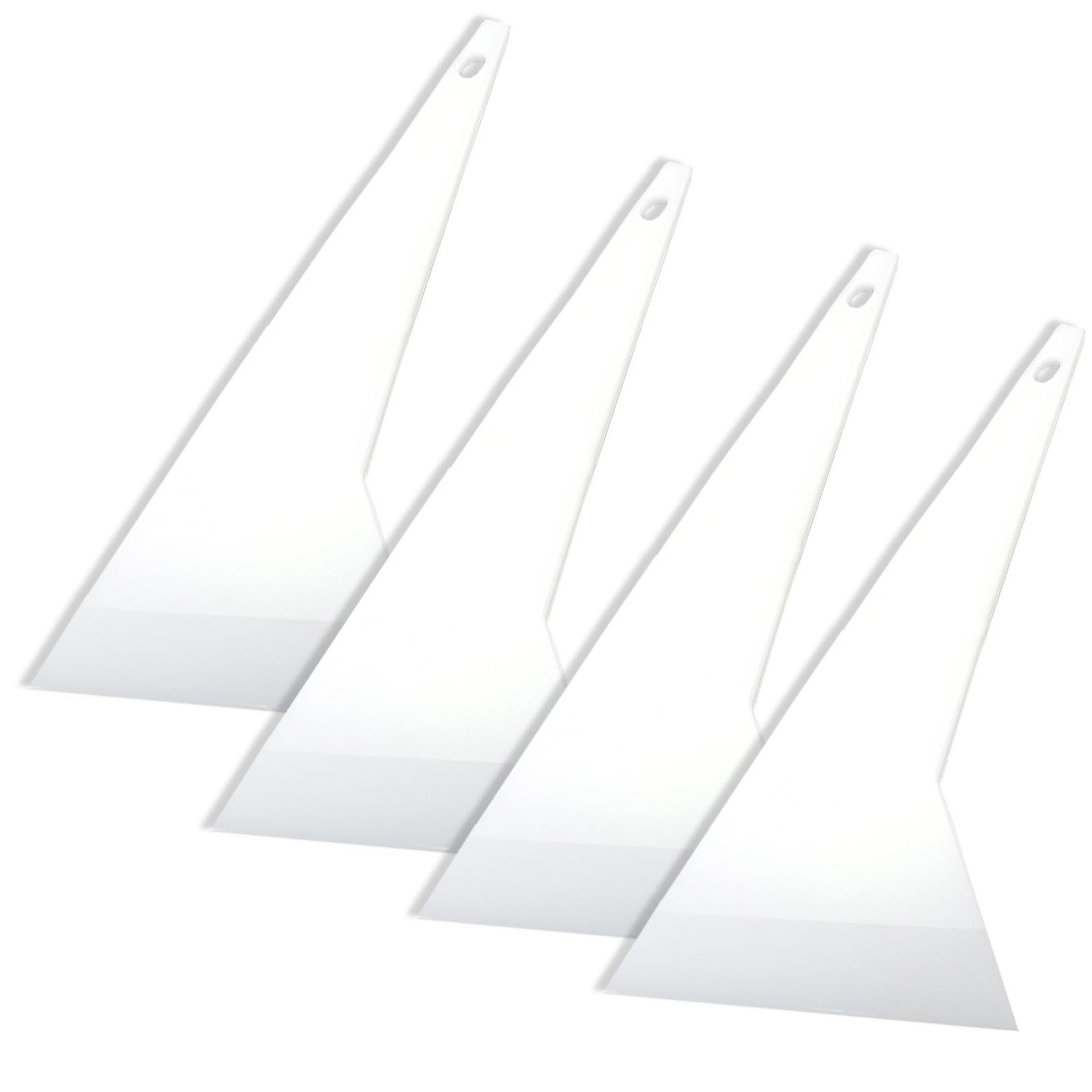 Window Tint Tools 4Pcs Plastic Long Handle Window Tint Squeegee Tint Kit for ...