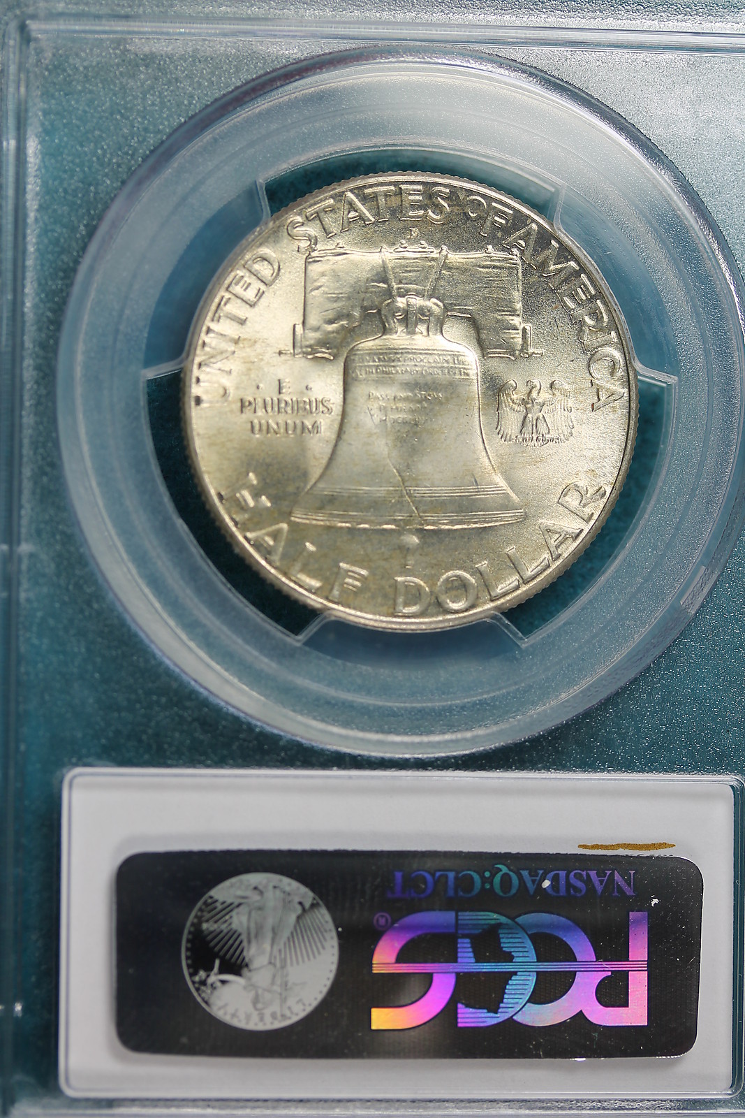 1948 D PCGS MS65+ FULL BELL LINES Franklin Half Dollar!! #A0154
