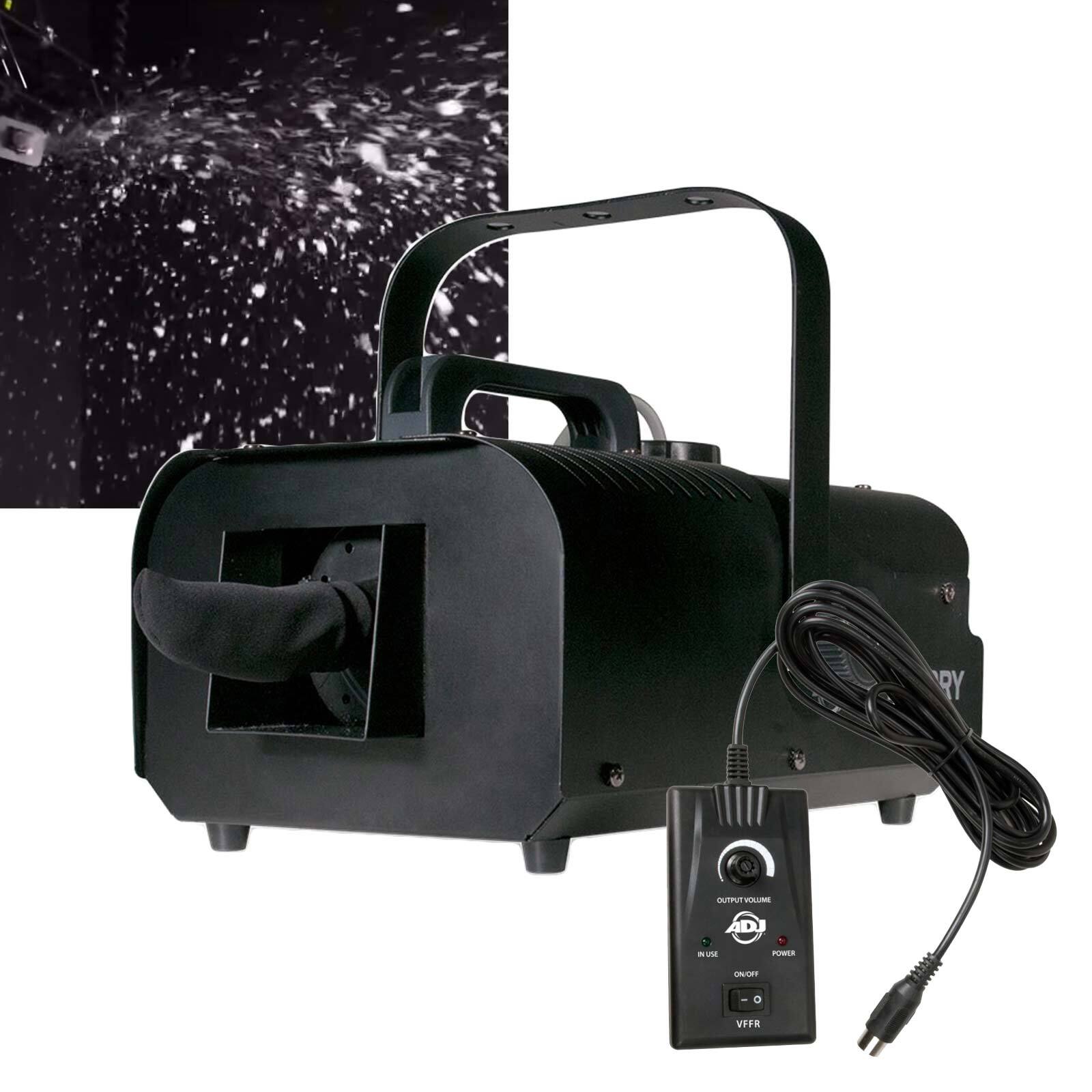 ADJ VF Flurry Snow Machine Flake Effect + Remote Christmas Holiday idjnow