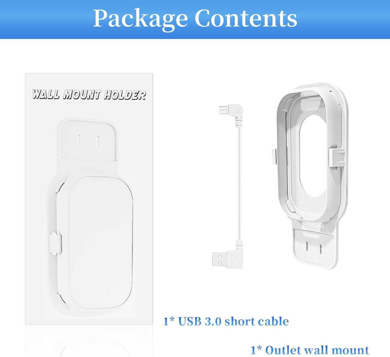 Wall Mount for Blink Sync Module Core with Short Cable Indoor Outdoor Security