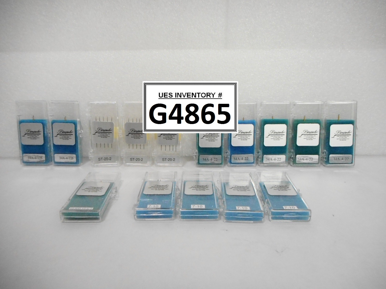 GGB Industries Picoprobe Tungsten Probe Tip ST-20 7-10 34A 10-500 Lot of 31 New