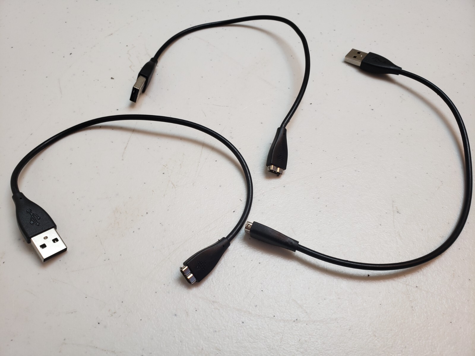 Lot of 3 Fitbit Charge HR Replacement USB Charger Charging Cable part cord