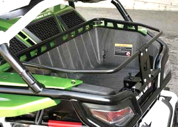 QUADRAX REAR BASKET EXTENSION TIE DOWN RAIL + MOUNTS / ARCTIC CAT WILDCAT 1000