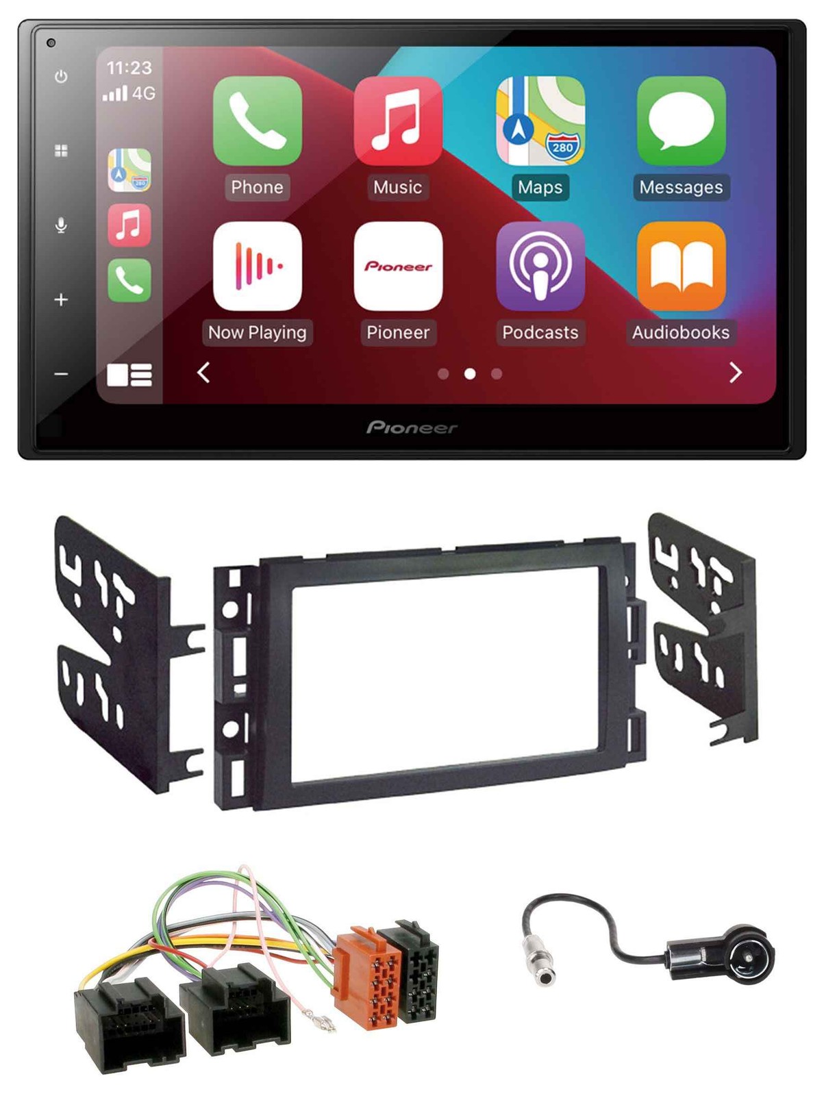 Pioneer USB MP3 DAB 2DIN Bluetooth Car Stereo for Chevrolet Equinox Impala Monte
