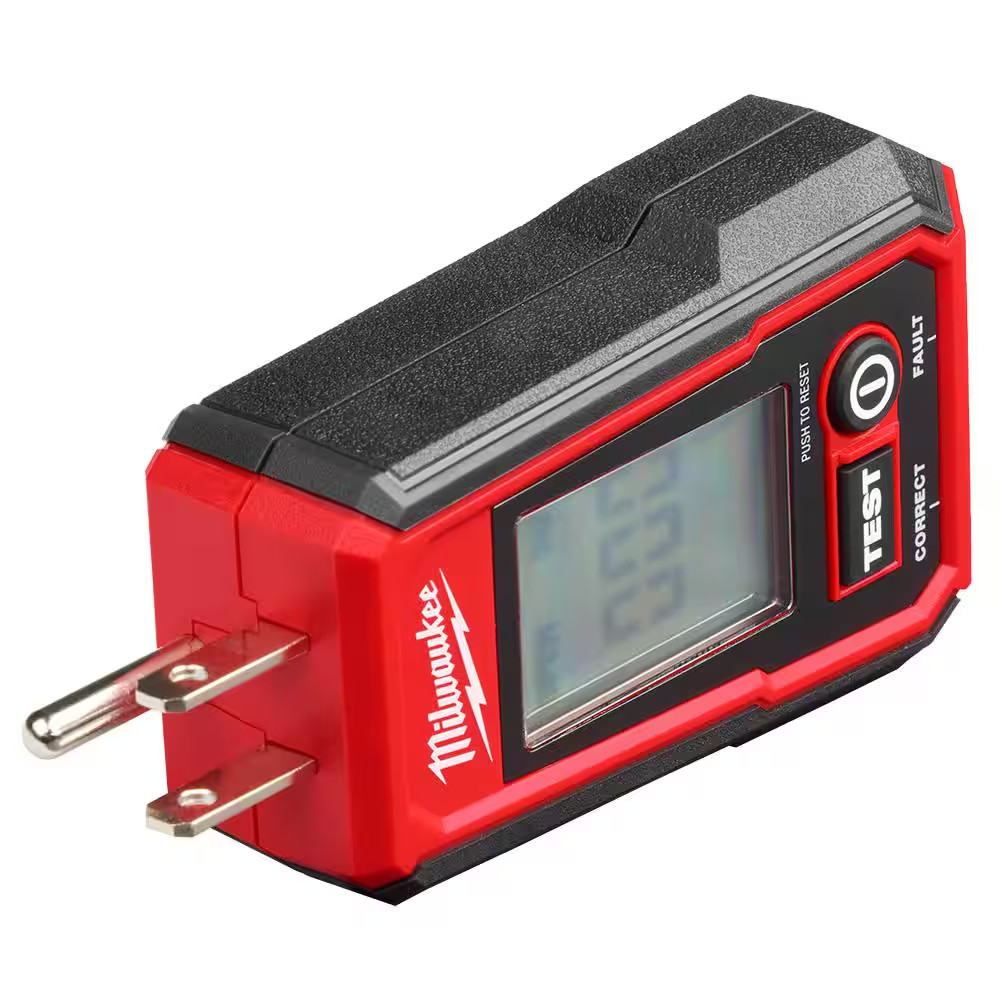 Digital GFCI Receptacle Tester