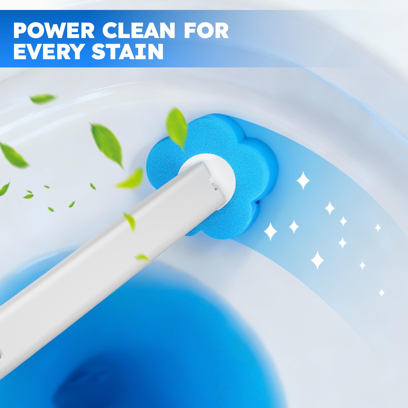 Disposable Brush 2 Pack- Each Bowl Brush with 10PCS Refills