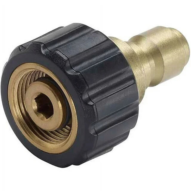 Powerfit Brass Pressure Washer Quick-Connect Connector FxM M22 x 3/8"AP31040B