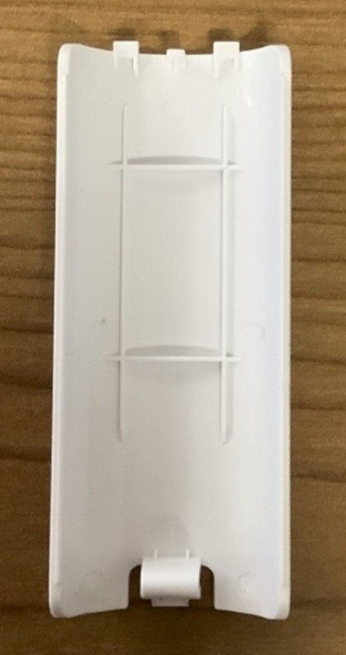 NEW Battery Back Cover Case for Door Nintendo Wii Remote Controller WHITE