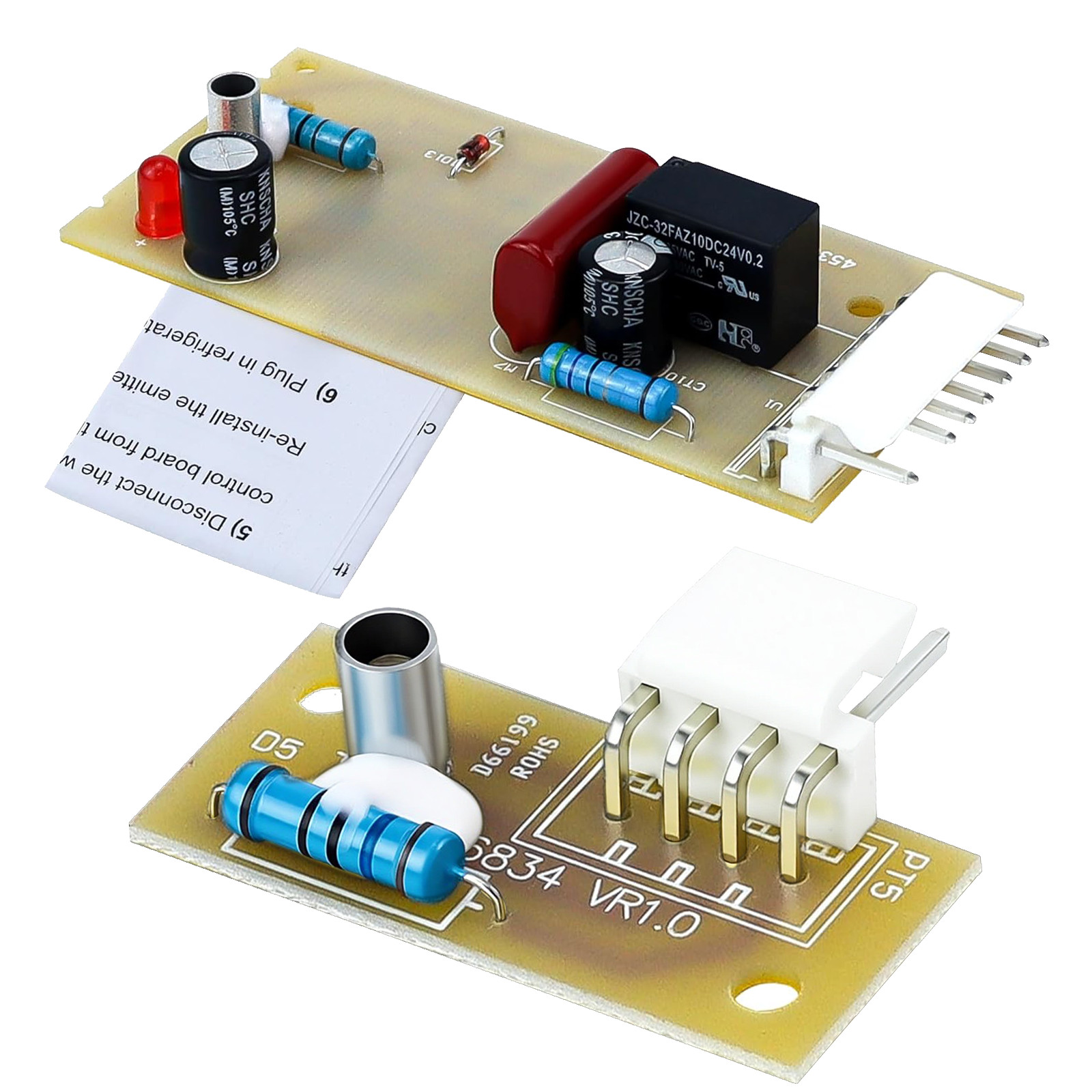 W10757851 4389102 Refrigerator Control Board Kit Replacement for 2255114