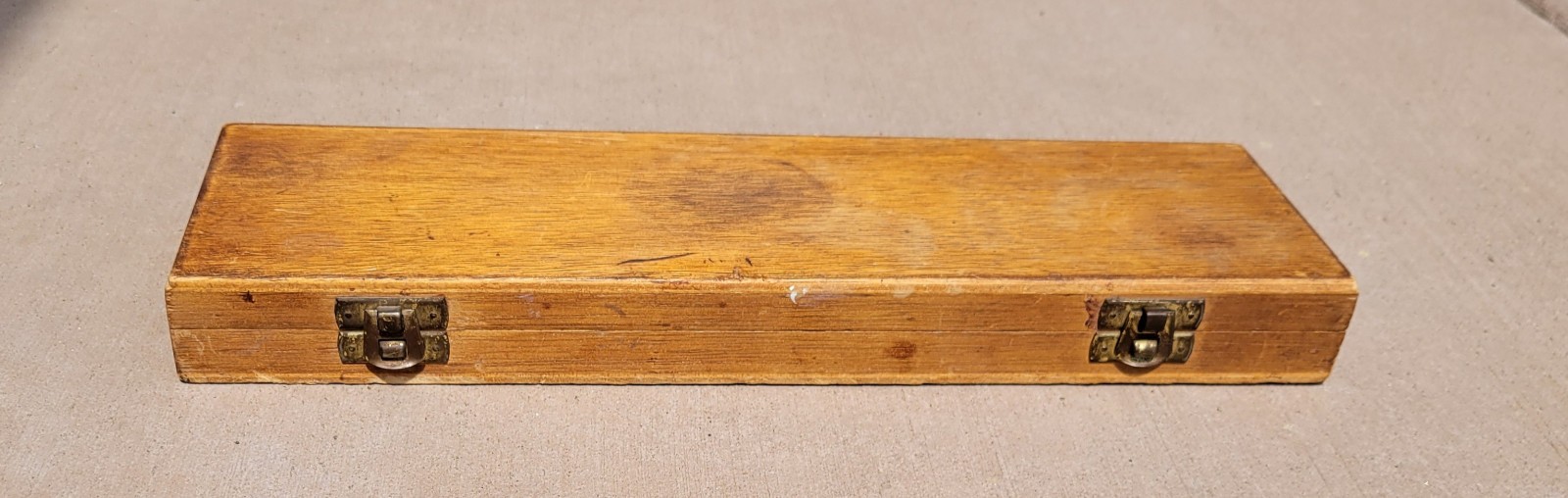 Helios Precision Universal Protractor Vintage Germany with Wood Case