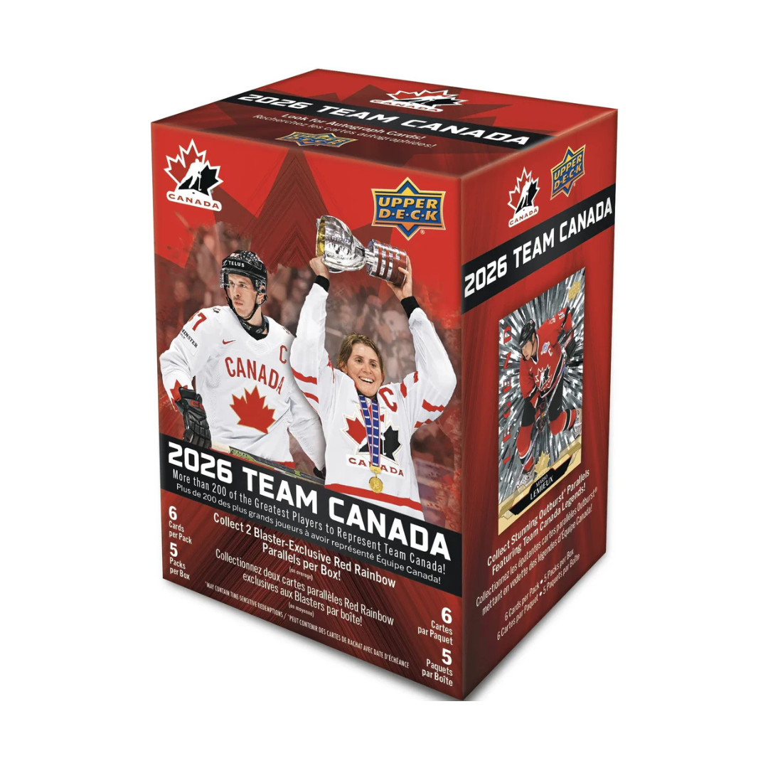 2025-2026 Upper Deck Team Canada Blaster Box