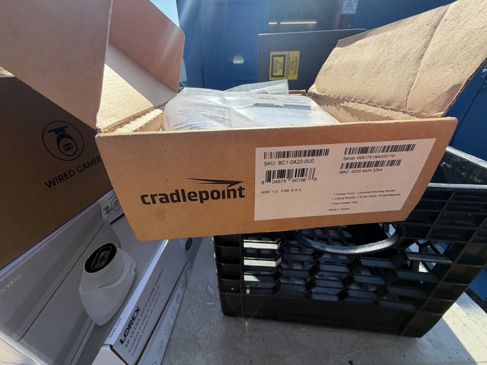 Cradlepoint W4005 Dual-Band Wireless Router 1200 Mbps 1-Port 1GbE White