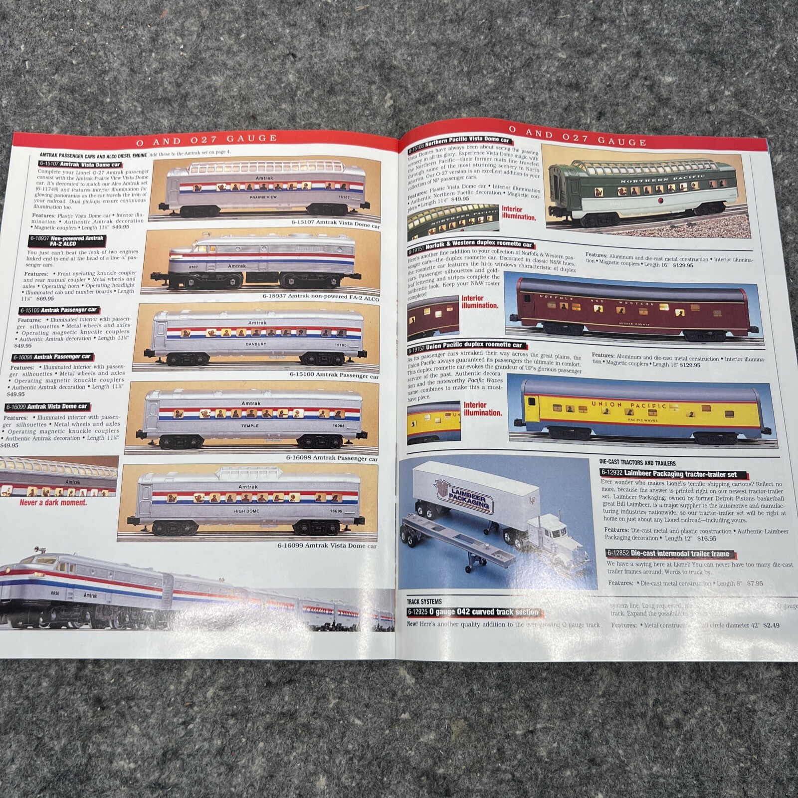 1996 Lionel Trains Catalog