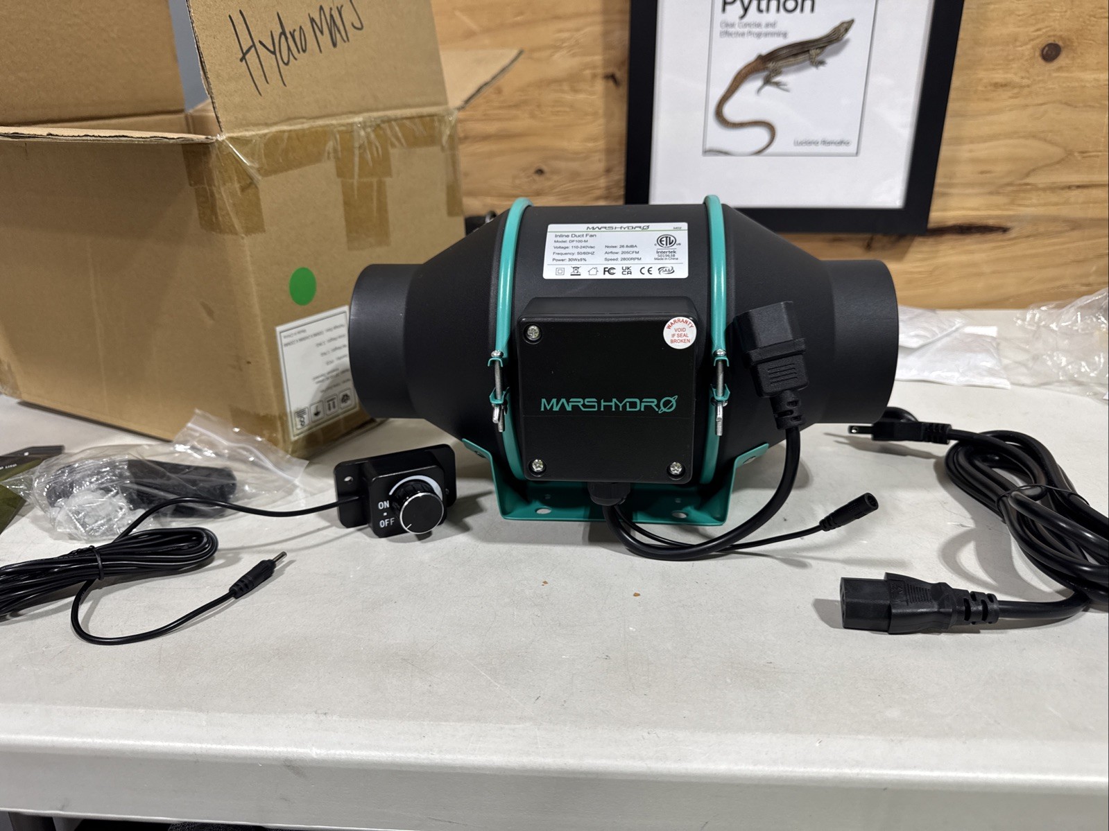 Mars Hydro DF100-M Iineduct Fan K5