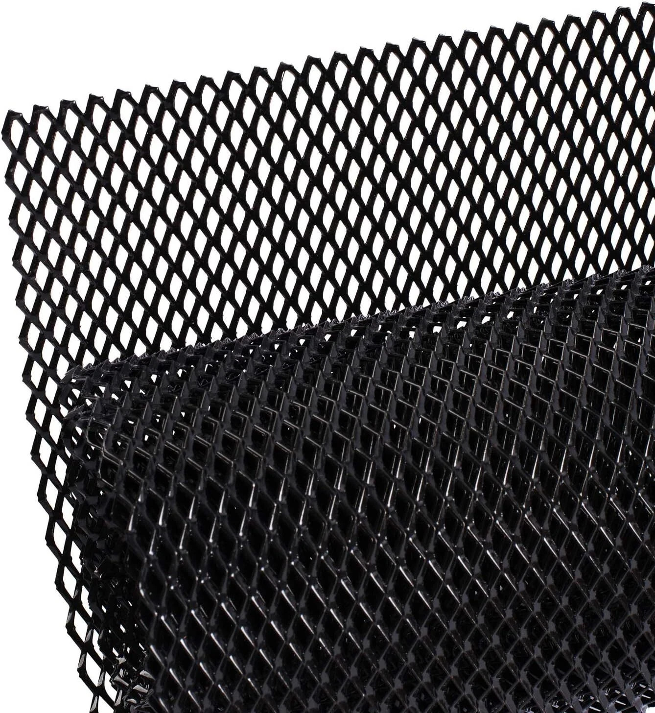 Universal 40"X13" Car Grill Mesh - Aluminum Alloy Automotive Grille Inse