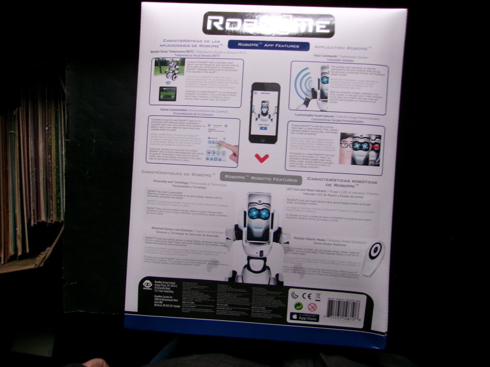 WowWee Robo-Me Customizable Robot Buddy Robome Programmable Robotics ( NIB )