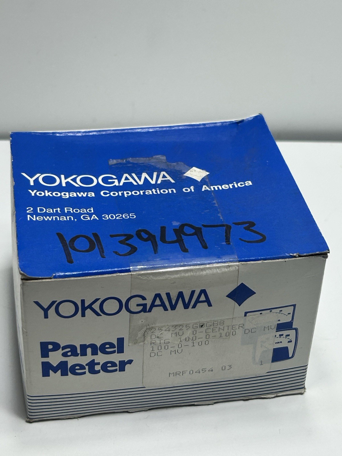 YOKOGAWA 254 325 GBGB8 DC MV O-Center 100-0-100 Meter