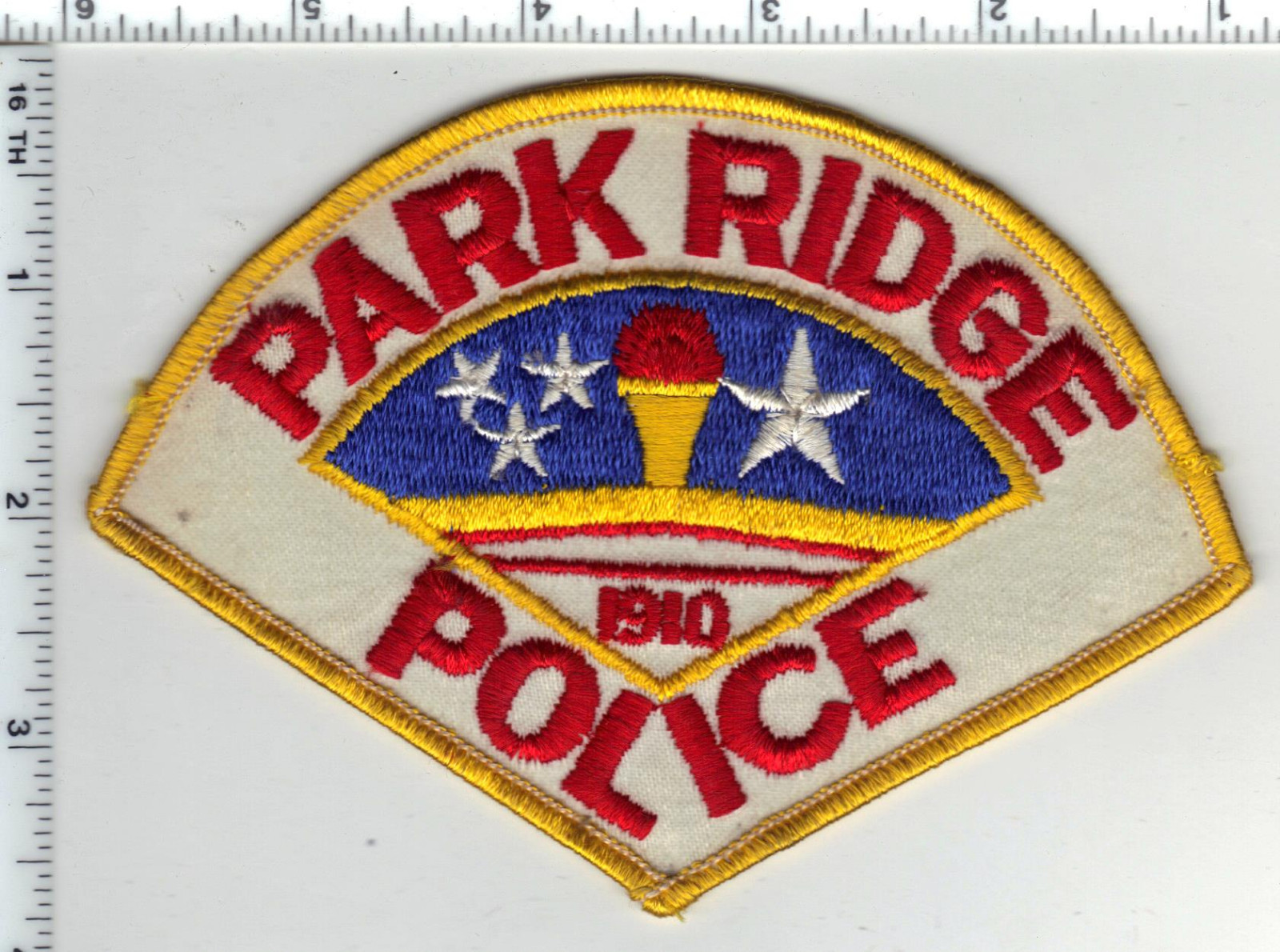 Park Ridge Police (Illinois) Shoulder Patch - new from the 1980's