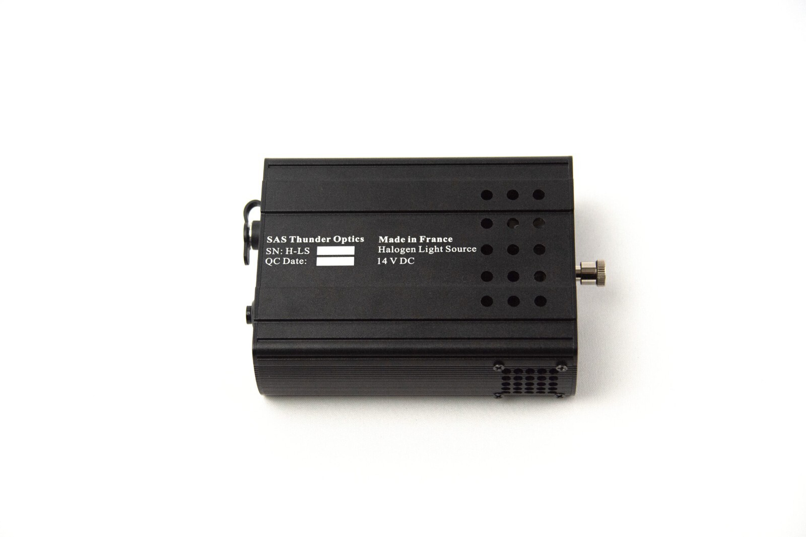 Halogen Light Source for Spectroscopy - SMA Connector - Fiber coupled