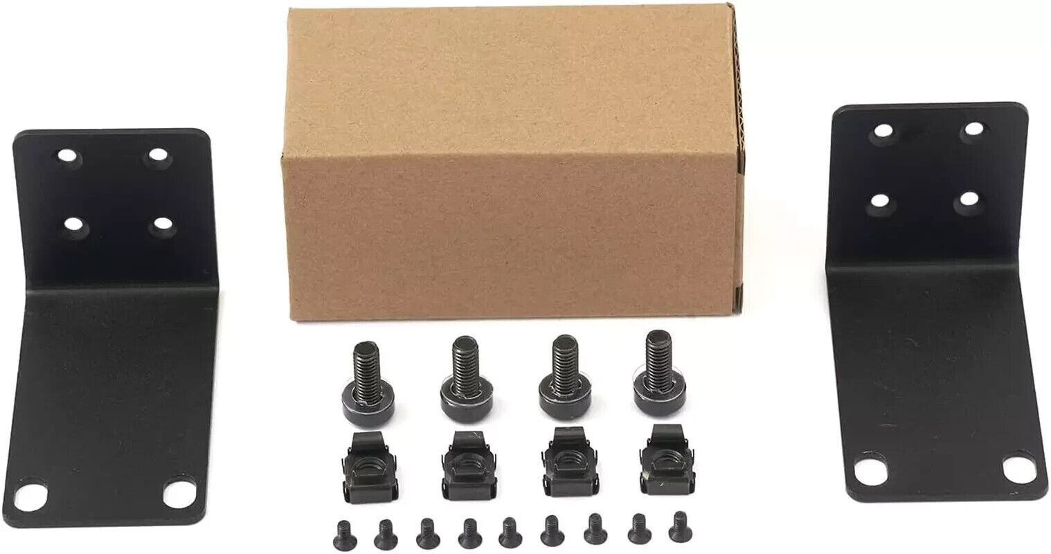 Rack Mount Kit 1U Rack Ears for NETGEAR, MS510TX, SRX5308, XS505M, XS508M,FS526T
