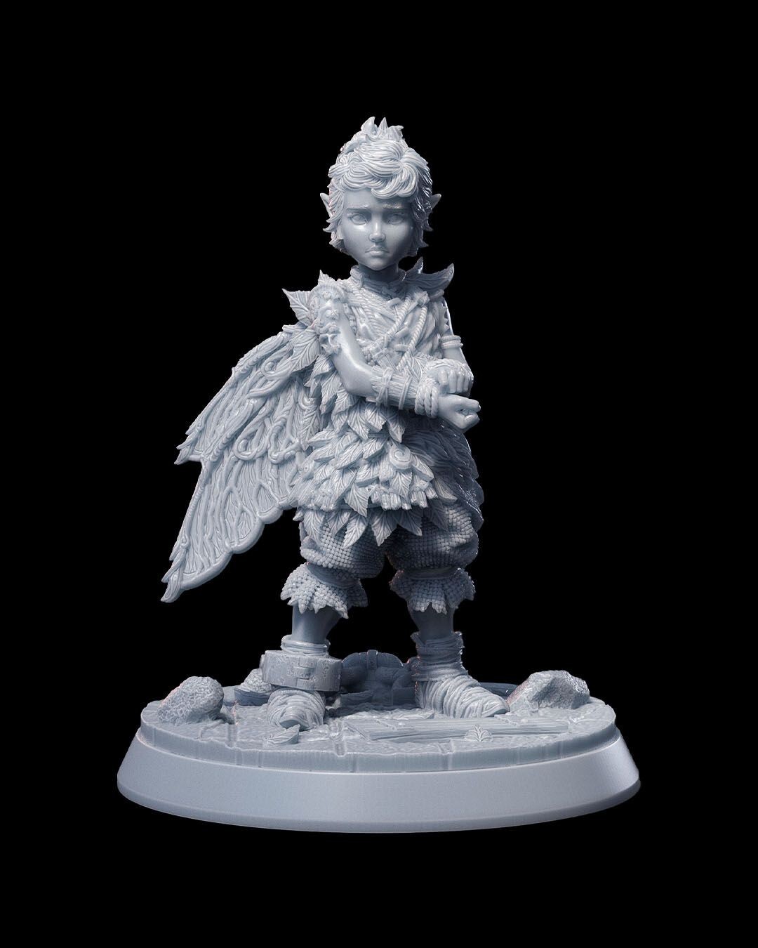 DnD Filena Small Pixie Sprite Mini 32mm Scale (unpainted)