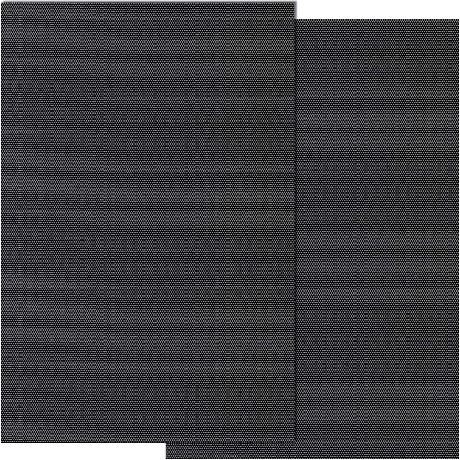 Black Waterproof PVC Eye Mesh - 2 Sheets for Furry Cosplay and Crafts