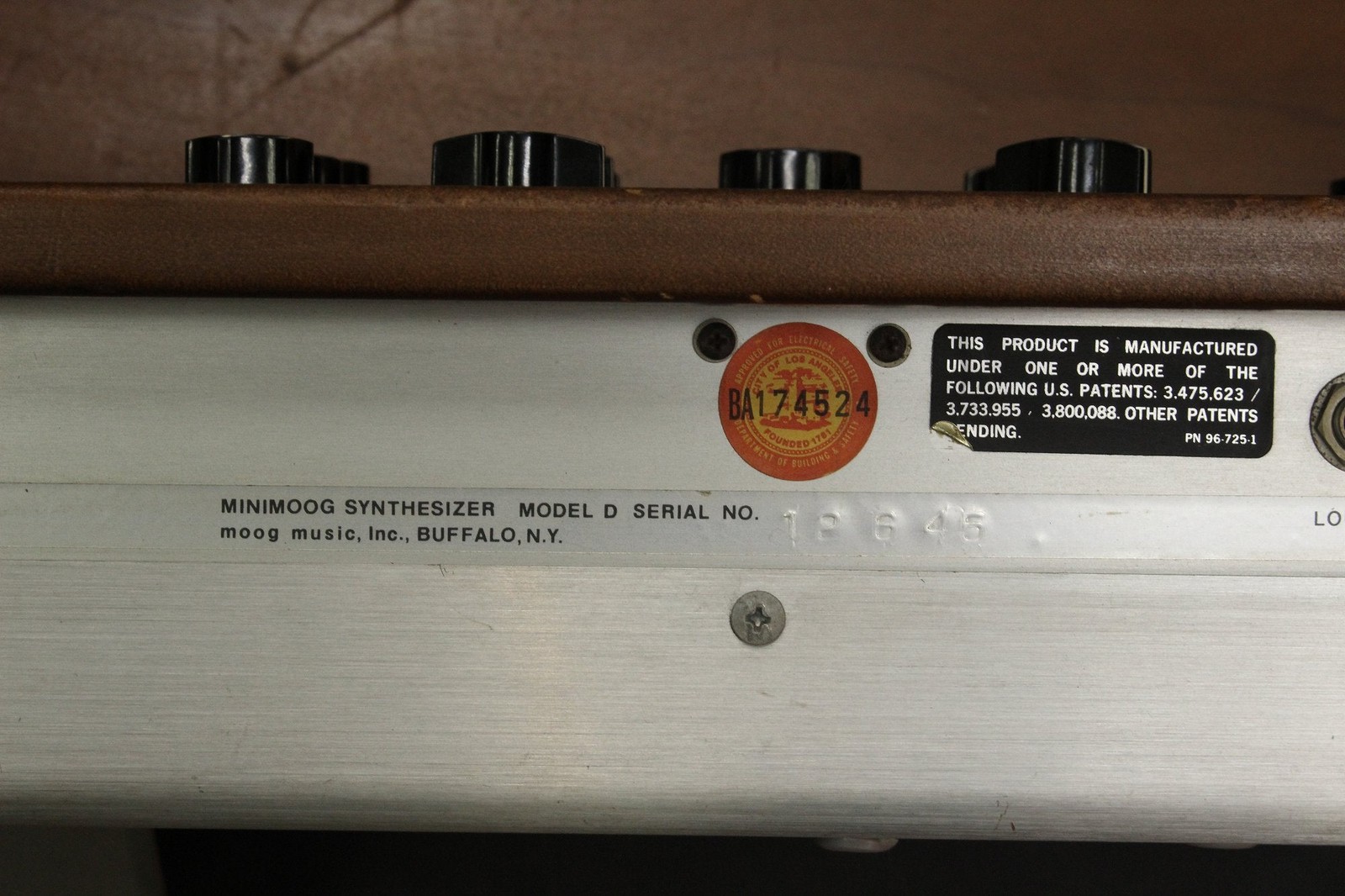 MOOG MINIMOOG MODEL D (Late Model) [12645]