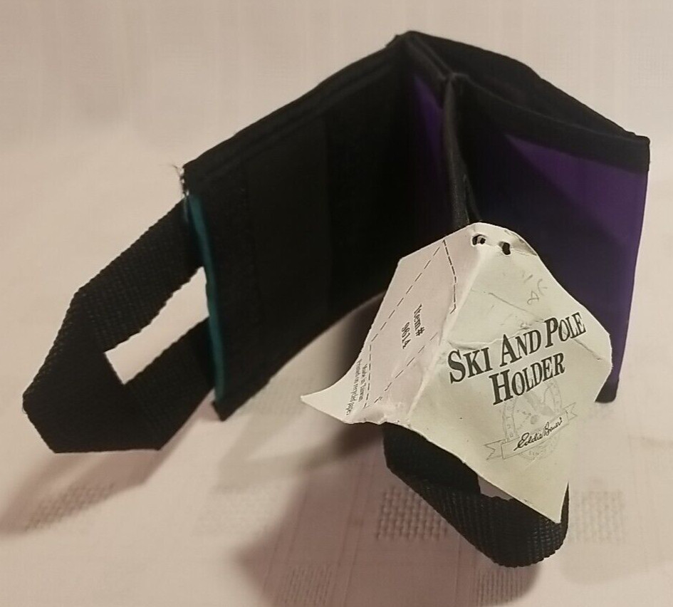 Eddie Bauer Ski and Pole Holder Purple and Teal - New