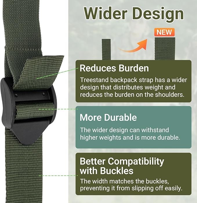 Shoulder & Bungee Tether Straps for Summit Viper Goliath Titian Accessories, ...