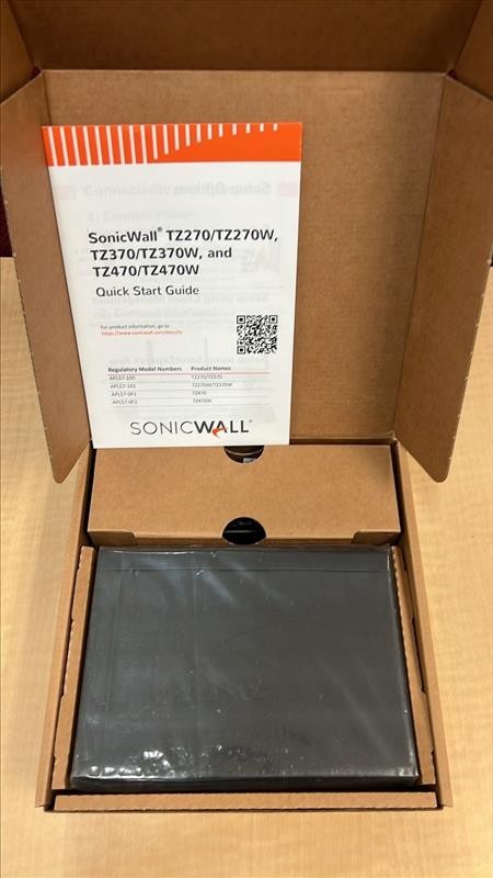Sonicwall TZ370W Wireless Network Security Appliance (02-SSC-2827) - Open Box
