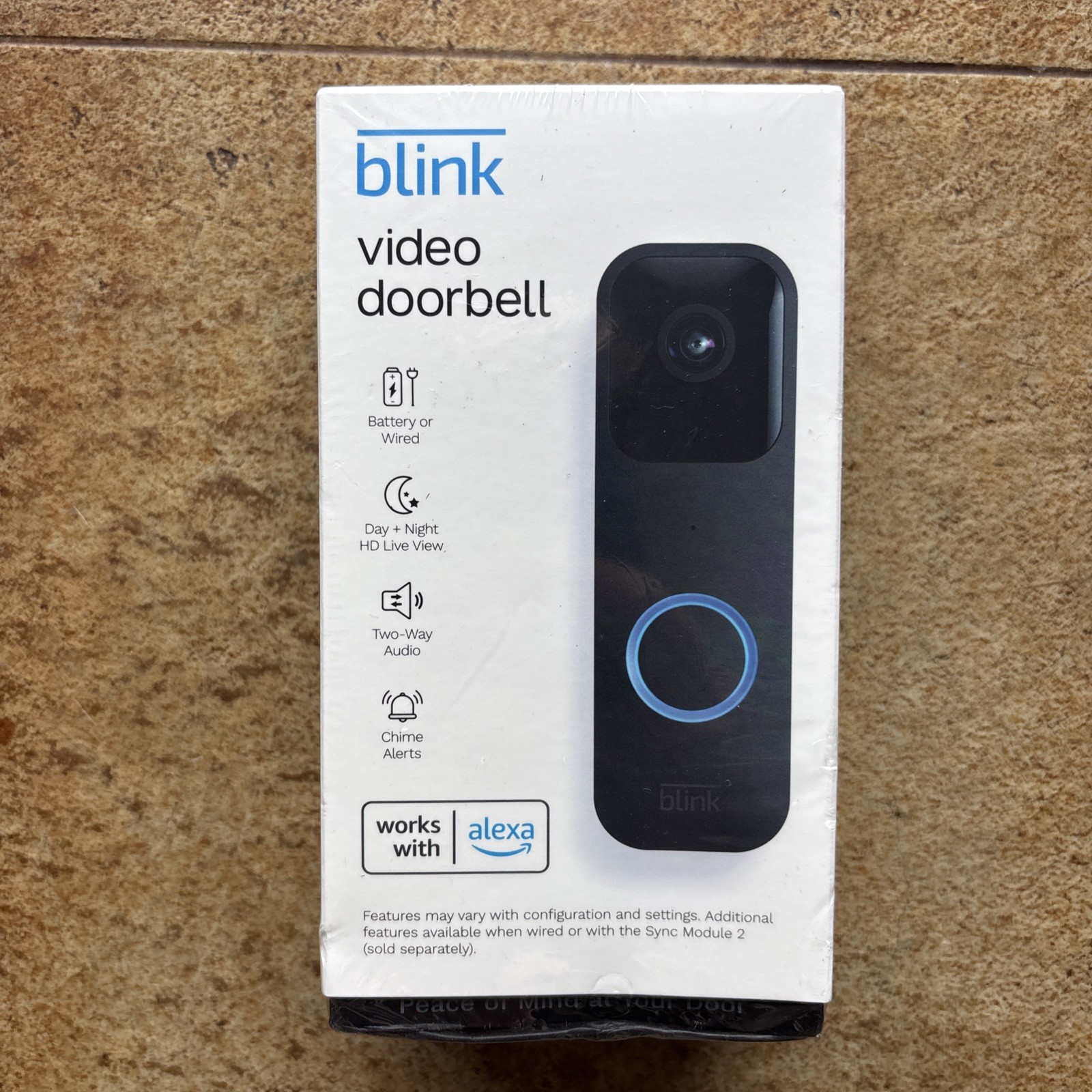 Blink Video Doorbell | TwoWay Audio | HD Video | Motion & Chime | Wireless/Wired
