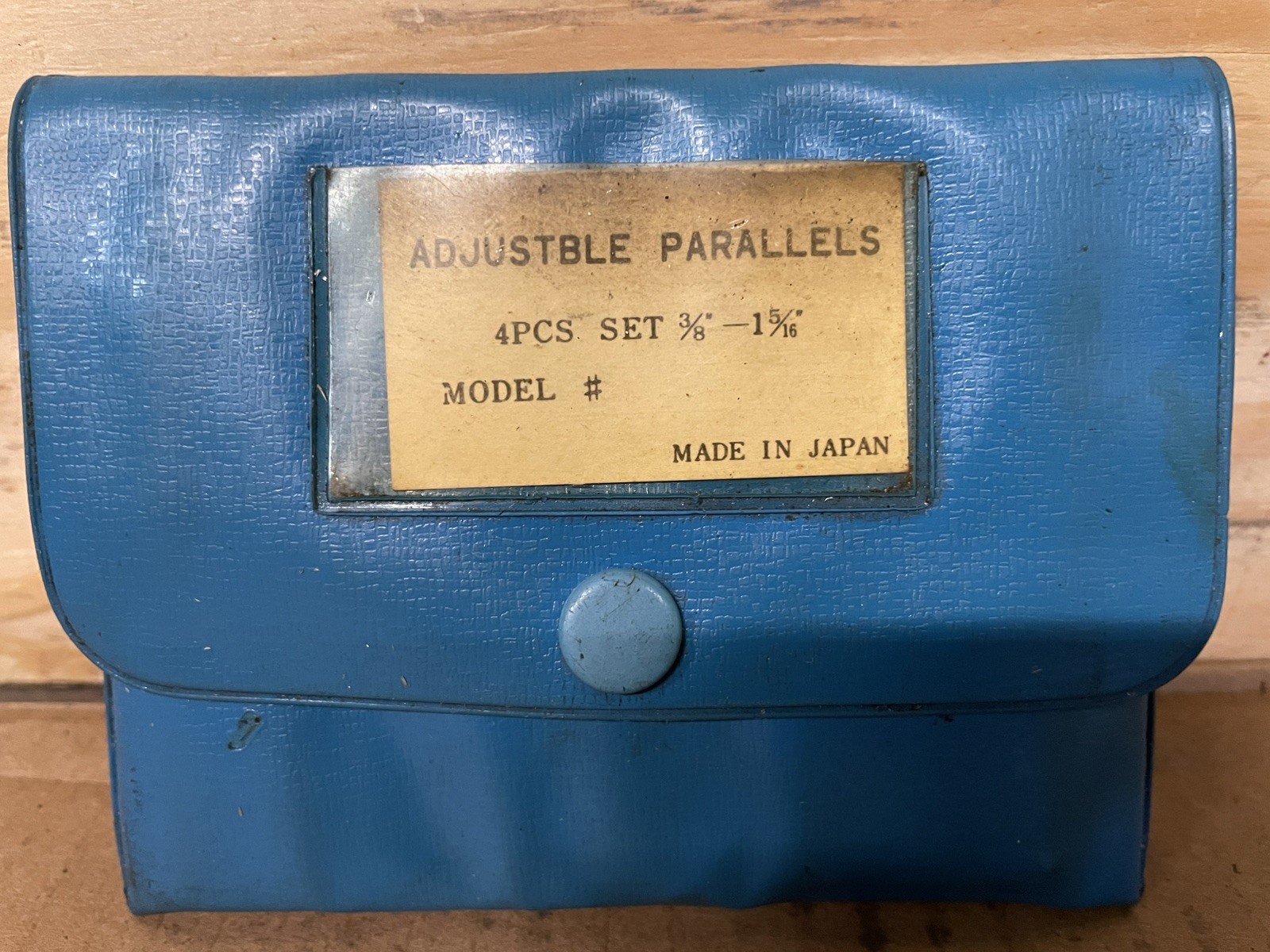 ADJUSTABLE PARALLEL 4 Pc. SET - Made in Japan-