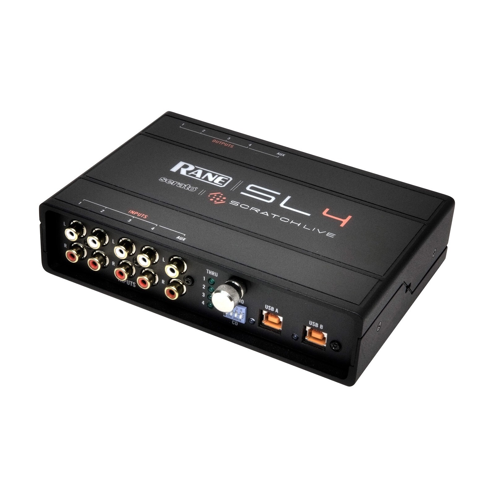RANE SL4 DJ Interface with Serato DJ (2) USB Ports / Input for (4) Turntables