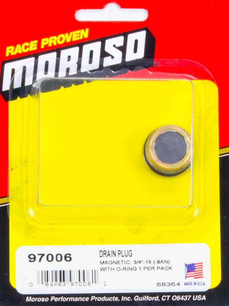 MOROSO Magnetic Drain Plug - 3/4-16