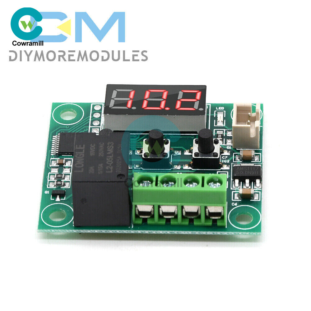 W1209 DC 5V Thermostat Temperature Red LED Switch Thermometer Controller Probe