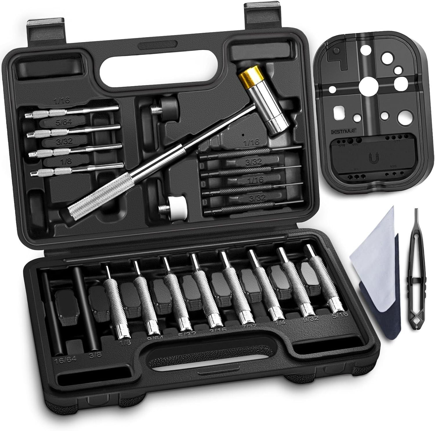 Punch Set, Pin Punches, Punch Tool, Roll Pin Punch Set, Made of High Quality Met