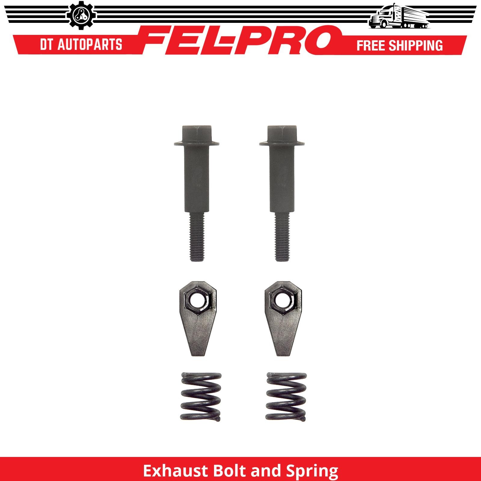 For 1984-1994 Mercury Topaz 2.3L L4 Exhaust Bolt and Spring Fel-Pro 1985 1986