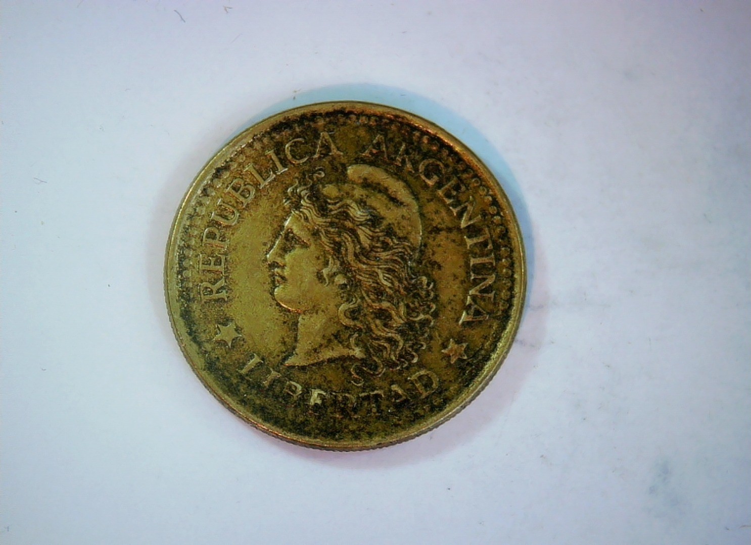 Argentina 1973 50 Centavos República Argentina (Liberty head) 50 Centavos Coin