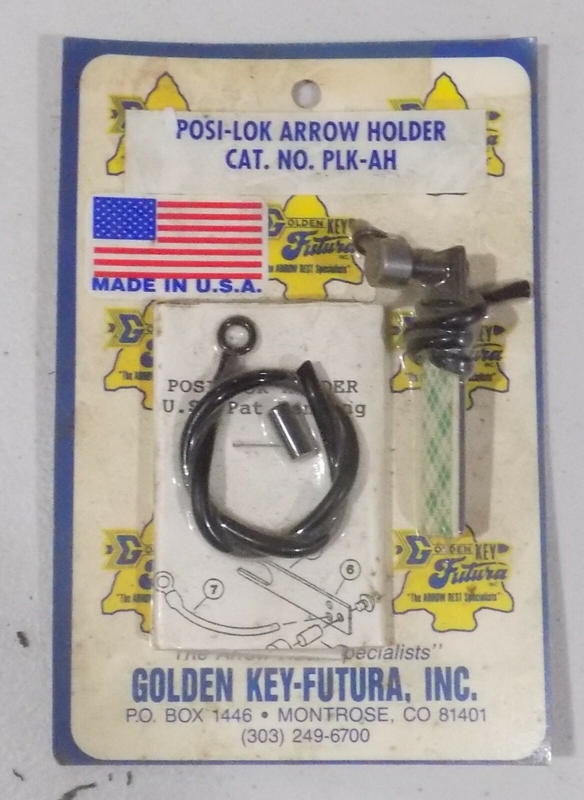 Golden Key Futura Posi Lok  Arrow Rest  PLK-AH