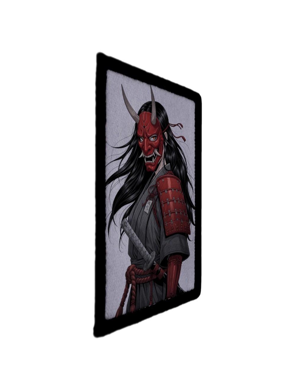 Samurai Waifu Boobs Otaku Anime Warrior Patch Morale Army Hook [sub]