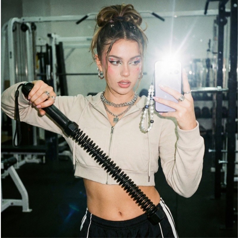 Cordless Battle Ropes - Full-Body HIIT Home Gym Gear for Intense At-Home Workout