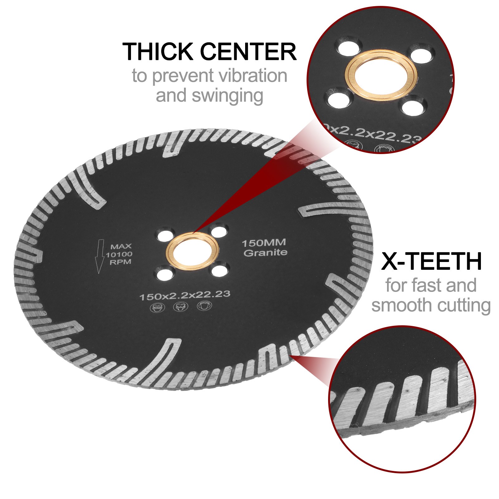 Diamond Cutting Blade 6" Diamond Blade Diamond Saw Blade