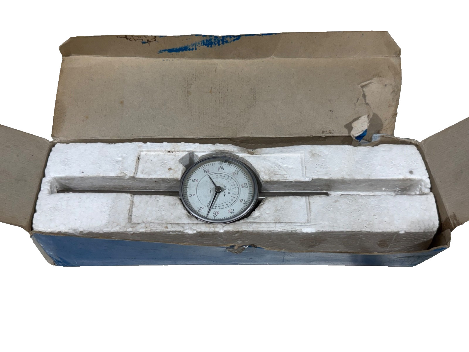 UNBRANDED DIAL INDICATOR, JEWELED, .001”, 0-2.000” RANGE, BACK LUG