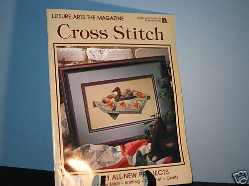 Leisure Arts The Magazine Cross Stitch October 1993
