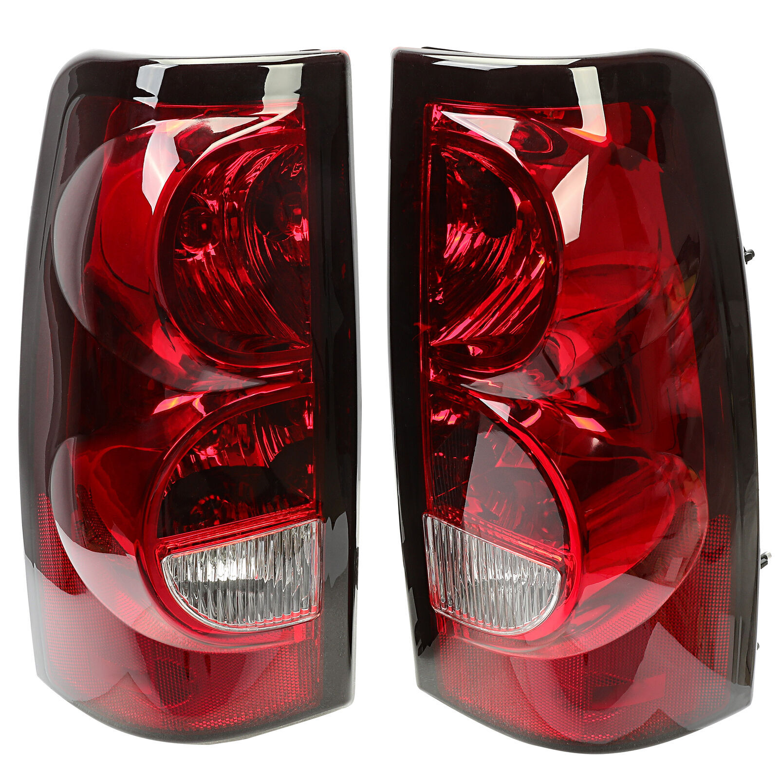 2PCS Tail Lights Brake Lamps For 2003-2006 Chevy Silverado 1500 2500 3500 HD DOT
