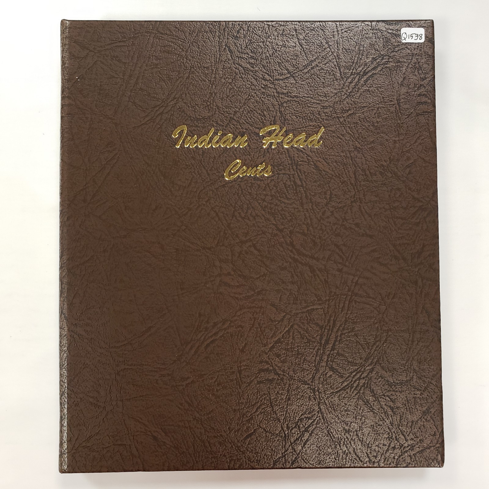 1857-1909 1c Indian Head Cent Album - Starter Set in Pristine Dansco  Q1538